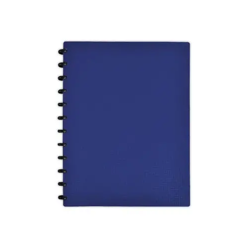 Protège-documents modulable VARIOZIP - 30 poches - bleu - OXFORD