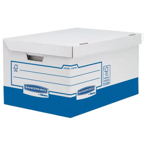 10 Containers BANKER Box FELLOWES ultra heavy
