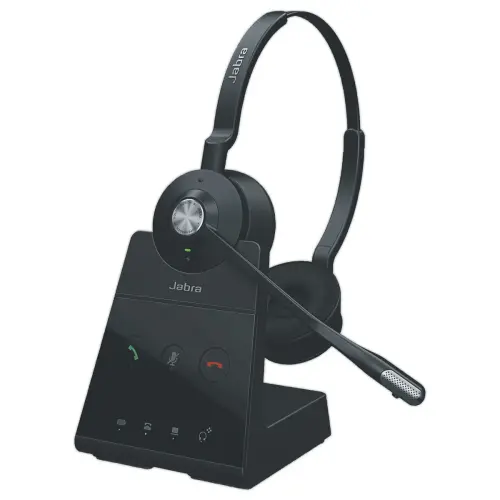 Micro-casque sans fil Engage 65 - St&eacute;r&eacute;o - Avec base - JABRA 