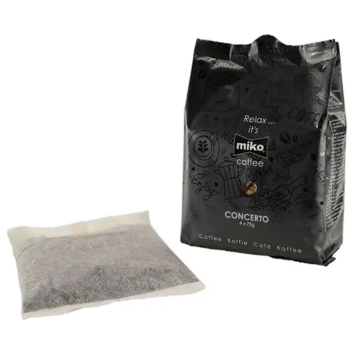 48 Doses de caf&eacute; filtre Concerto - Intensit&eacute; 8 - Miko 