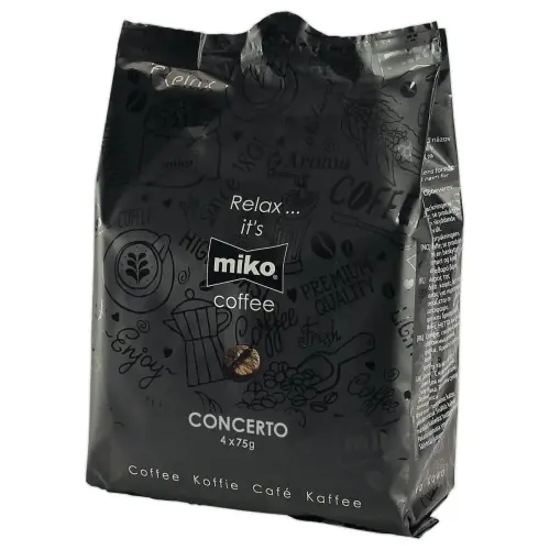 48 Doses de caf&eacute; filtre Concerto - Intensit&eacute; 8 - Miko 