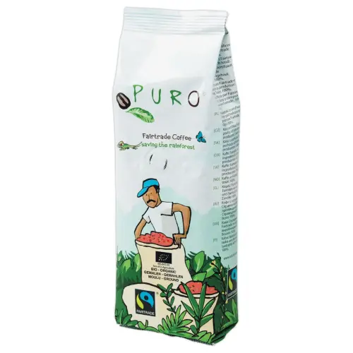 Café moulu Fairtrade Bio - 250 g - PURO