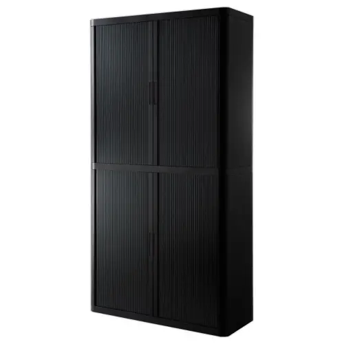 Armoire rideaux EasyOffice - Noir - PAPERFLOW 
