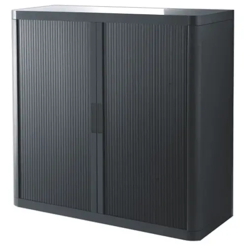 Armoire basse Easyoffice - Noir - PAPERFLOW