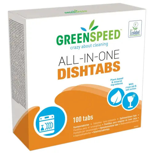100 Tablettes lave-vaisselle tout-en-1 - GREENSPEED
