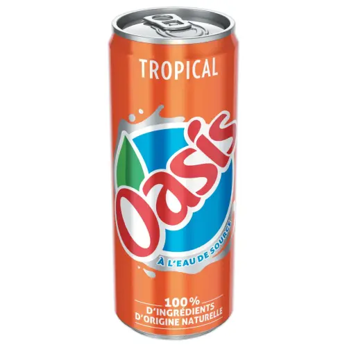 24 Canettes OASIS Tropical 33cl