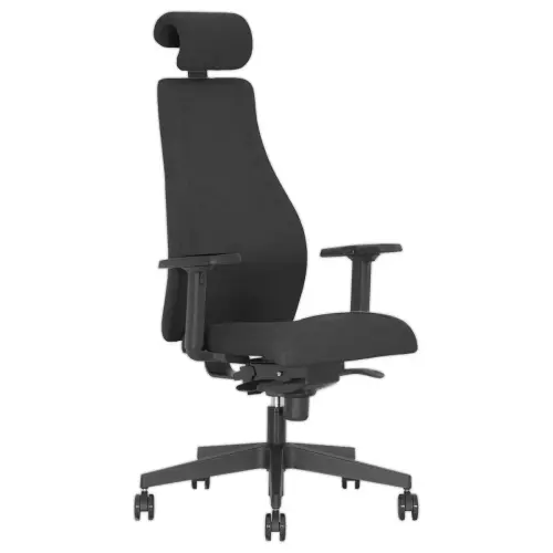 Siège de bureau synchrone Viden - Noir - Monté