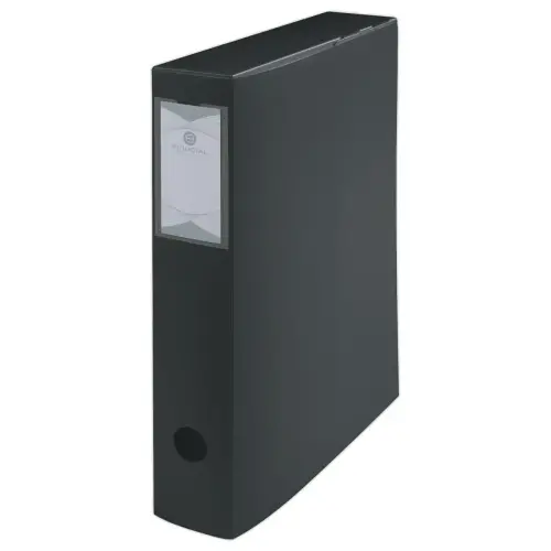 Boîte de classement en polypropylène opaque - Dos 6 cm - noir - FIDUCIAL
