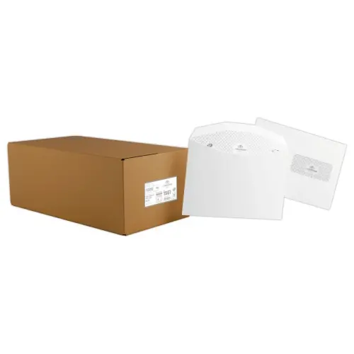 500 Enveloppes gommées - 162x229 mm - avec fenêtre - GPV