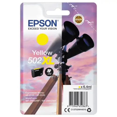 Cartouche Epson 502XL yellow