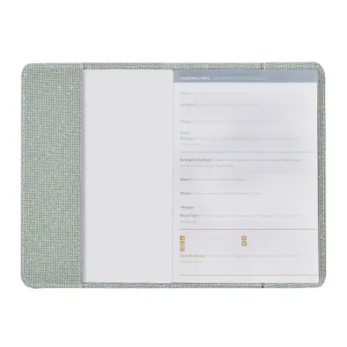 Agenda semainier AFFAIRES COLOR ML Ella - 10x15 cm - Beige - Décembre à décembre - QUO VADIS