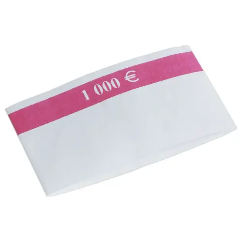 500 Ganses papier pour 100 billets de 10 euros