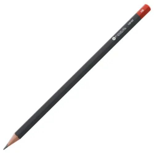 12 Crayons &agrave; papier en bois - T&ecirc;te tremp&eacute;e - FIDUCIAL OFFICE SOLUTIONS 