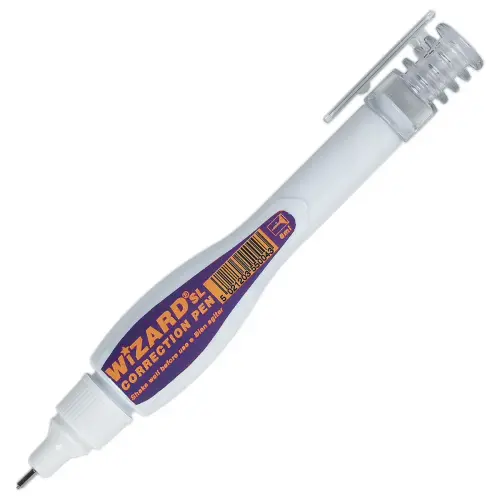 Stylo correcteur &eacute;conomique pointe m&eacute;tal - 8 ml - WIZARD 