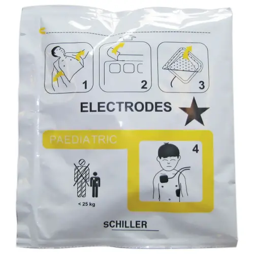Paire &Eacute;lectrodes enfants pour d&eacute;fibrillateur - FRED PA1 