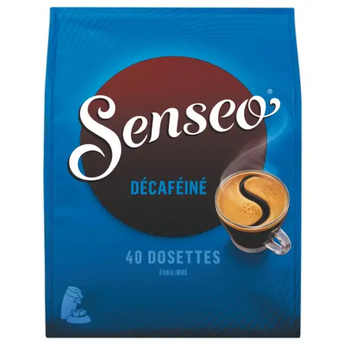 40 Dosettes de café décaféiné - Senseo