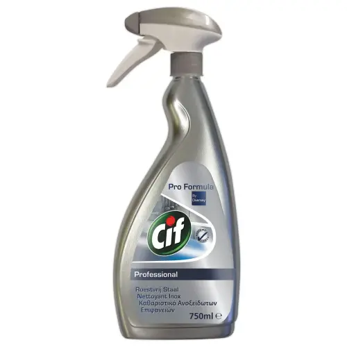 Vaporisateur 750 ml CIF Nettoyant inoxpro