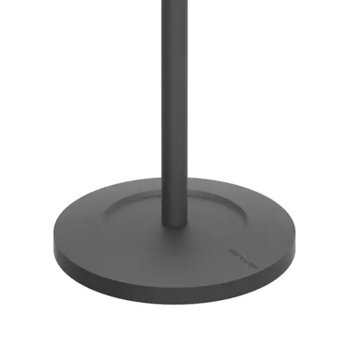 Portemanteau 6 pat&egrave;res bois MUSIC - Noir - ALBA 