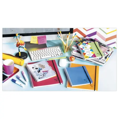Cahier spirale A4+ Proactiv'Book - 5x5 - CLAIREFONTAINE