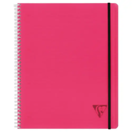 Cahier spirale A4+ Proactiv'Book - Ligné - CLAIREFONTAINE
