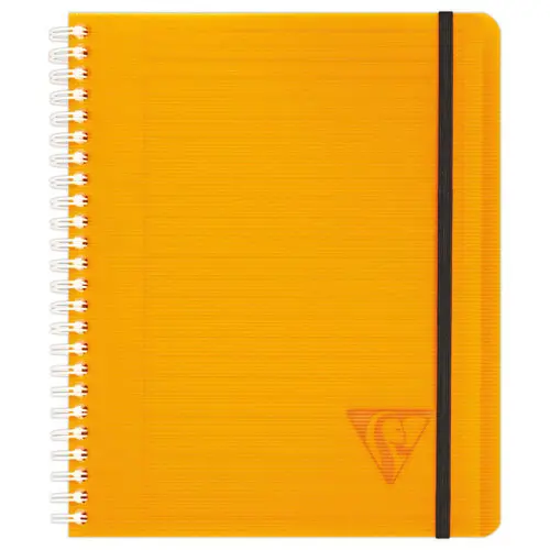 Cahier spirale A5+ Proactiv'Book - Lign&eacute; - CLAIREFONTAINE 