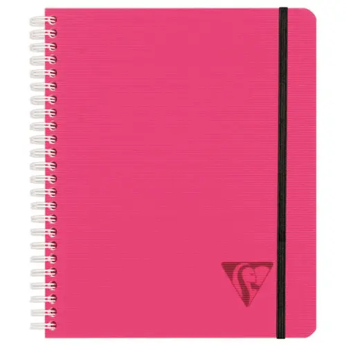 Cahier spirale A5+ Proactiv'Book - Lign&eacute; - CLAIREFONTAINE 