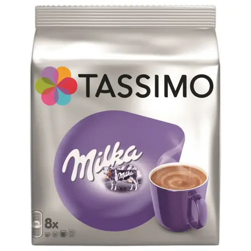 8 Doses Tassimo - saveur chocolat Milka - TASSIMO
