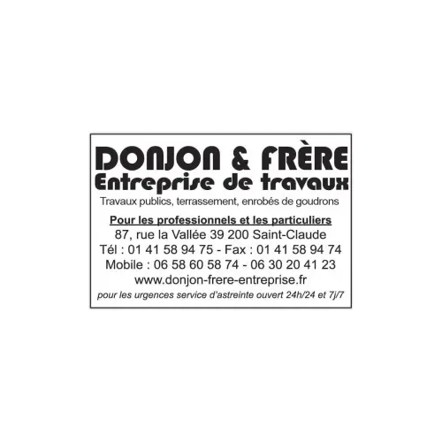 Tampon professionnel personnalisable 5274 - Encre noire - 10 lignes max - TRODAT 