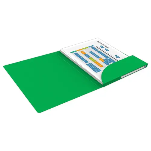 10 Chemises - Alpina - Carte lustrée - Vert - OXFORD