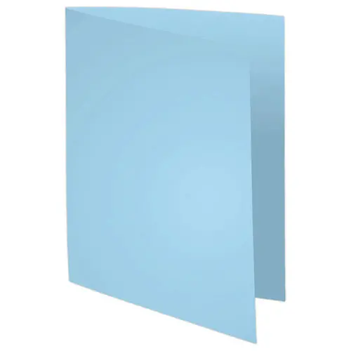 100 Chemises 24 x 32 cm Super 210 - Bleu - Exacompta