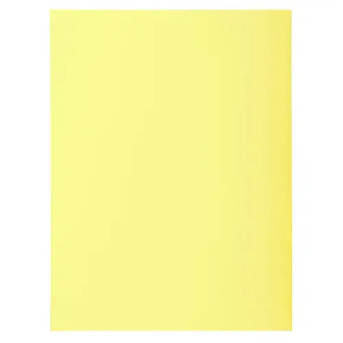 100 Chemises 24 x 32 cm Super 210 - Jaune - Exacompta