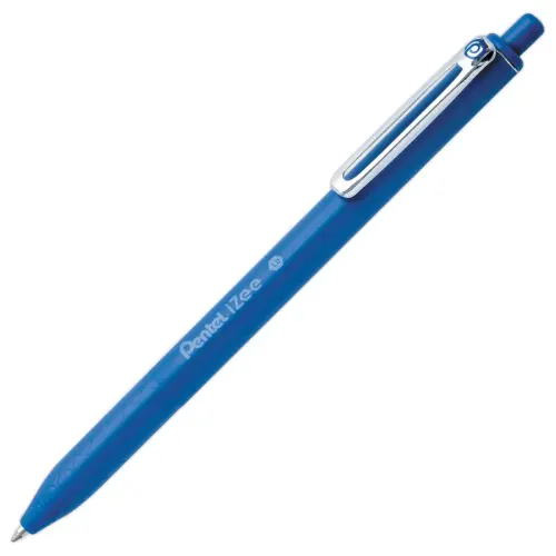 Stylo bille rétractable - écriture large - bleu - PENTEL
