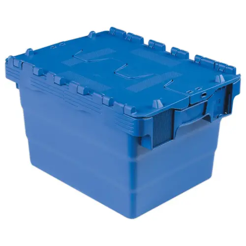 Bac navette gerbable 22 litres bleu