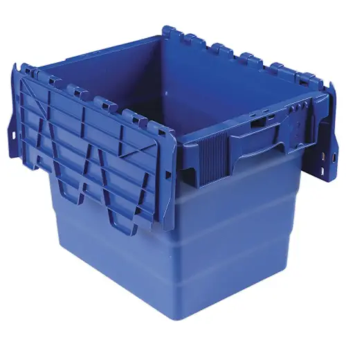 Bac navette gerbable 22 litres bleu