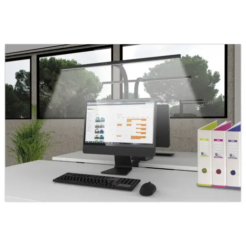 Lampe de bureau STRATA – Noir - UNILUX