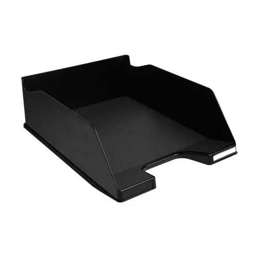 Corbeille &agrave; courrier COMBO - 10, 3 cm - noir - EXACOMPTA 