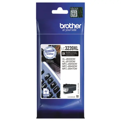 Cartouche BROTHER LC3239 noire tr&egrave;s haute capacit&eacute; 