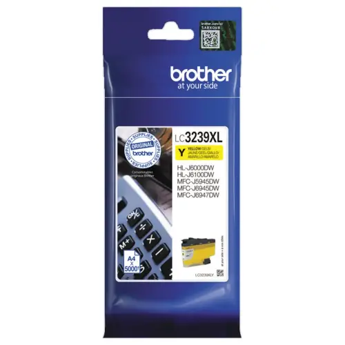 Cartouche BROTHER LC3239 jaune très haute capacité
