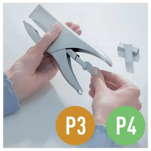 Pince agrafeuse - 40 feuilles - Argent - LEITZ