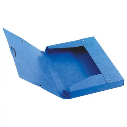 Boîte de classement - 24x32 - Dos 40 mm - bleu - FIDUCIAL