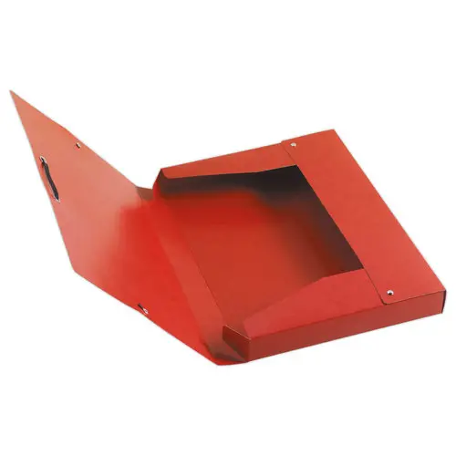 Boîte de classement - 24x32 - Dos 40 mm - rouge - FIDUCIAL