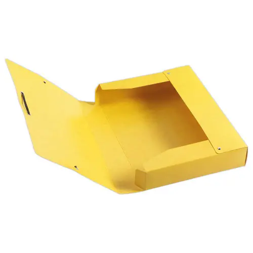 Boîte de classement - 24x32 Dos 60 mm - Jaune - FIDUCIAL