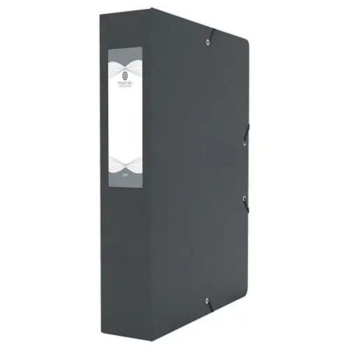 Boîte de classement - 24x32 Dos 60 mm - noir - FIDUCIAL