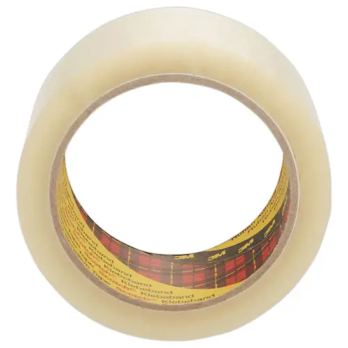 6 Rubans d'emballage 371 - Transparent - 50 mm x 66 m - 3M SCOTCH