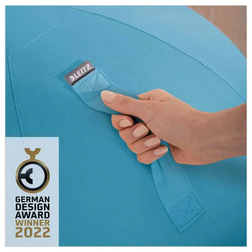 Ballon assise ergonomique Ergo Cosy Active - Ø 65 cm - Bleu - Leitz