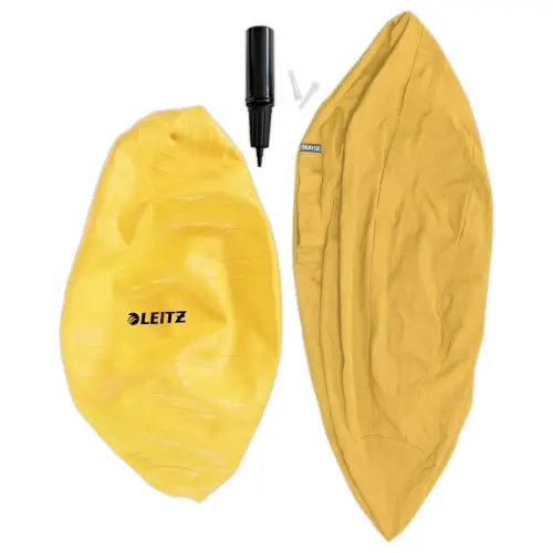 Ballon assise ergonomique Ergo Cosy Active - Ø 65 cm - Jaune - Leitz