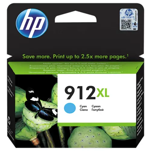 Cartouche 912XL 3YL81AE - Cyan - HP