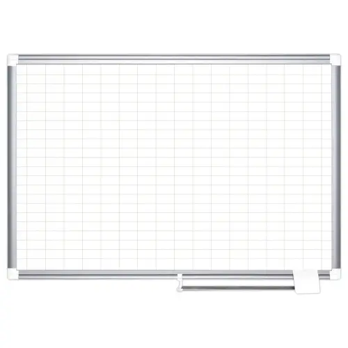 Planning magn&eacute;tique Kanban - 180 x 120 cm - BI-OFFICE 