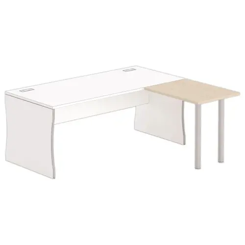 Retour BUDAPEST et BUENOS AIRES 80 x 60  acacia clair - pieds alu 