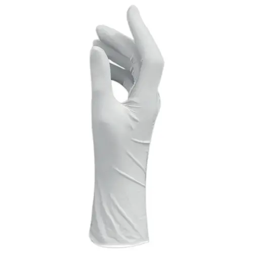 100 Gants en latex naturel non poudr&eacute;s - Taille 8/M - Effet seconde peau 